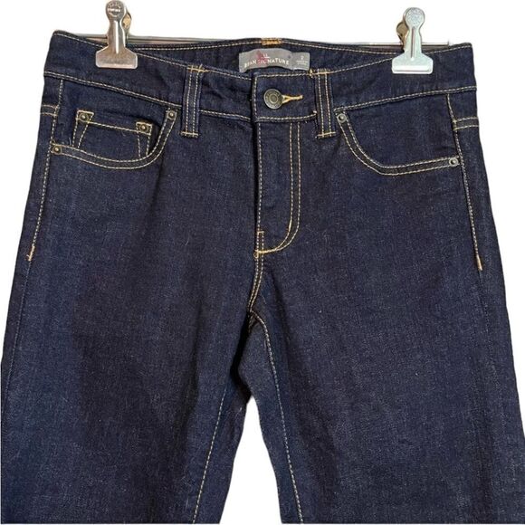 L.L.Bean signature dark wash jeans. Size 2 - Picture 2 of 10